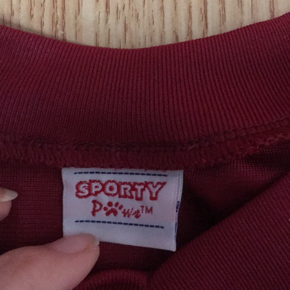 New Doggie Florida State Seminoles Jersey Stretchy Liteweight Size Med 16-18” - Picture 4 of 6